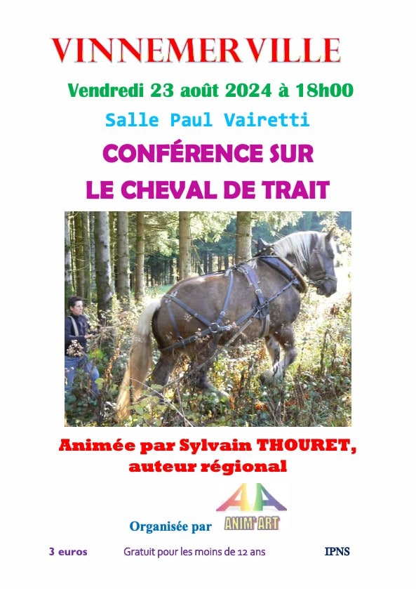 Conférence Cheval de trait Vinnemerville