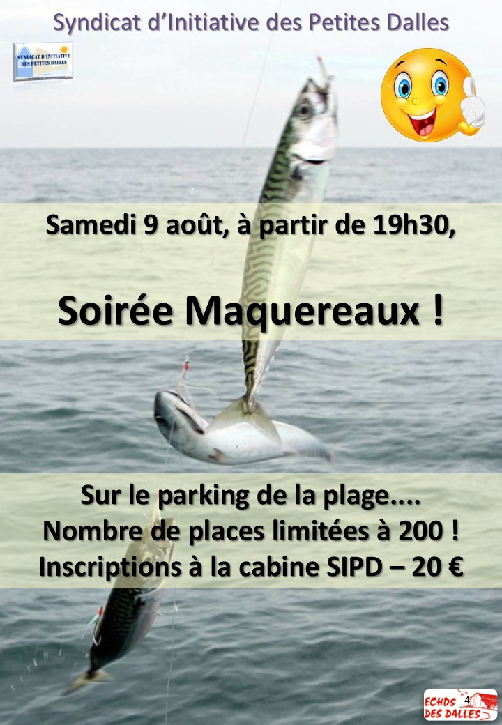 Soirée Maquereaux