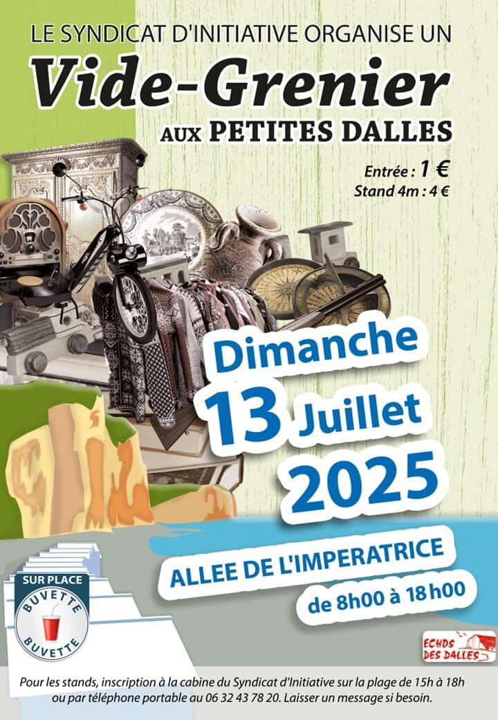 Vide grenier des Petites Dalles