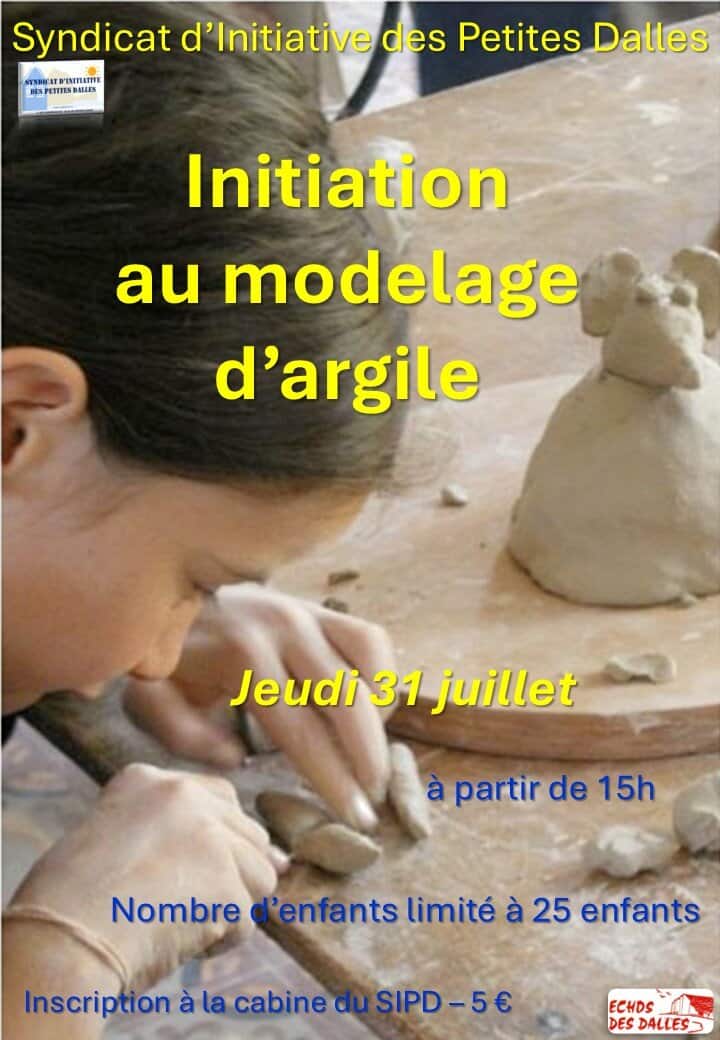 Modelage argile