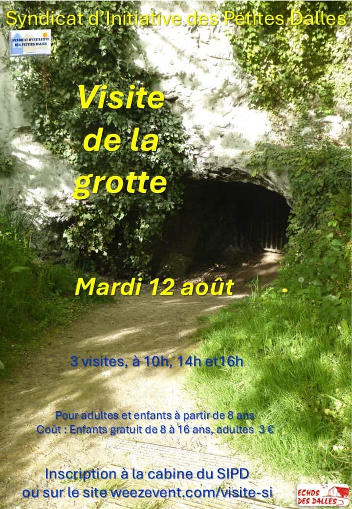 Visite de la grotte des Petites Dales